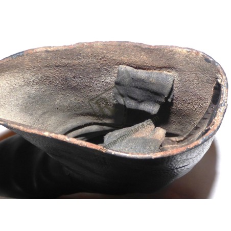 WH jackboots black leather