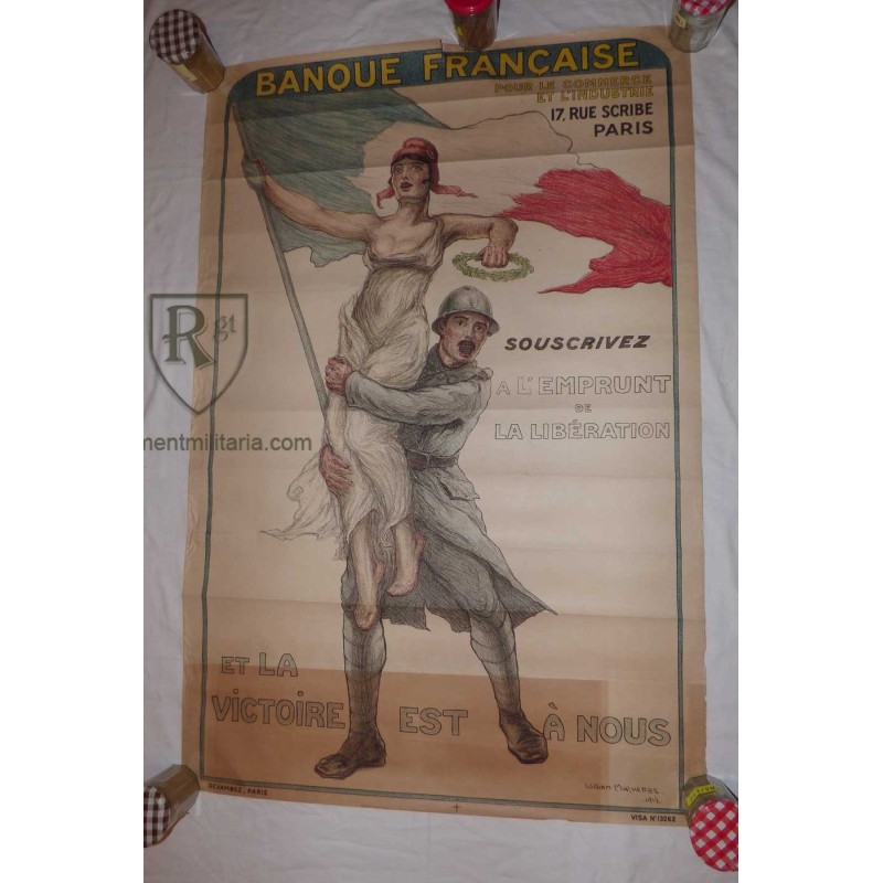 WW1 - Poster 1918 loan