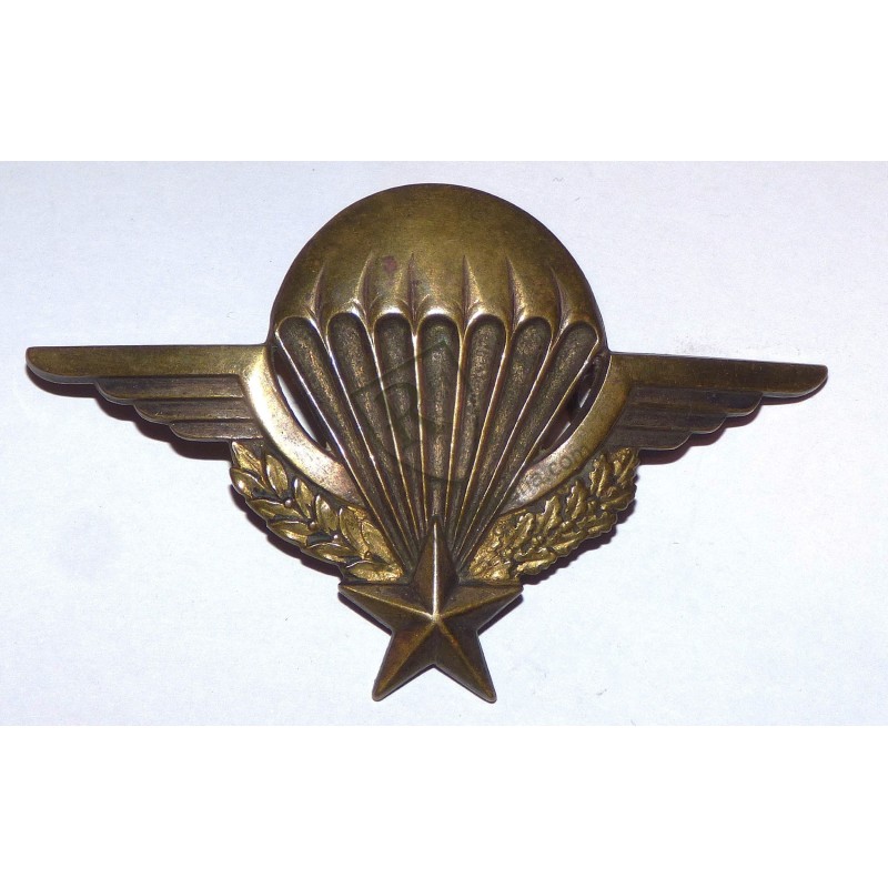 Brevet Parachutiste Drago Metra matriculé