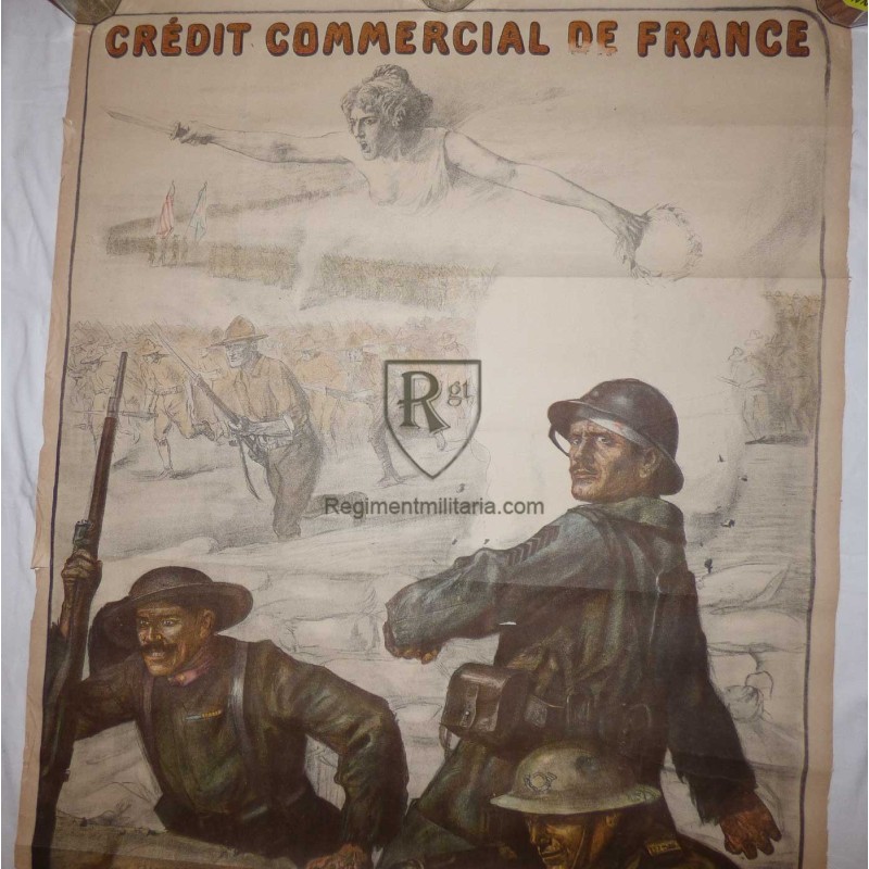 WW1 - Poster 1918 loan by JONAS