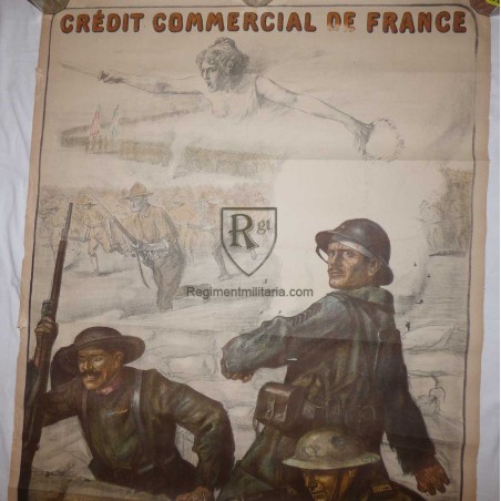 WW1 - Poster 1918 loan by JONAS