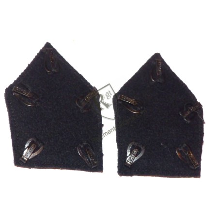 Paire de pattes de collet Légion Etrangère Indochine
