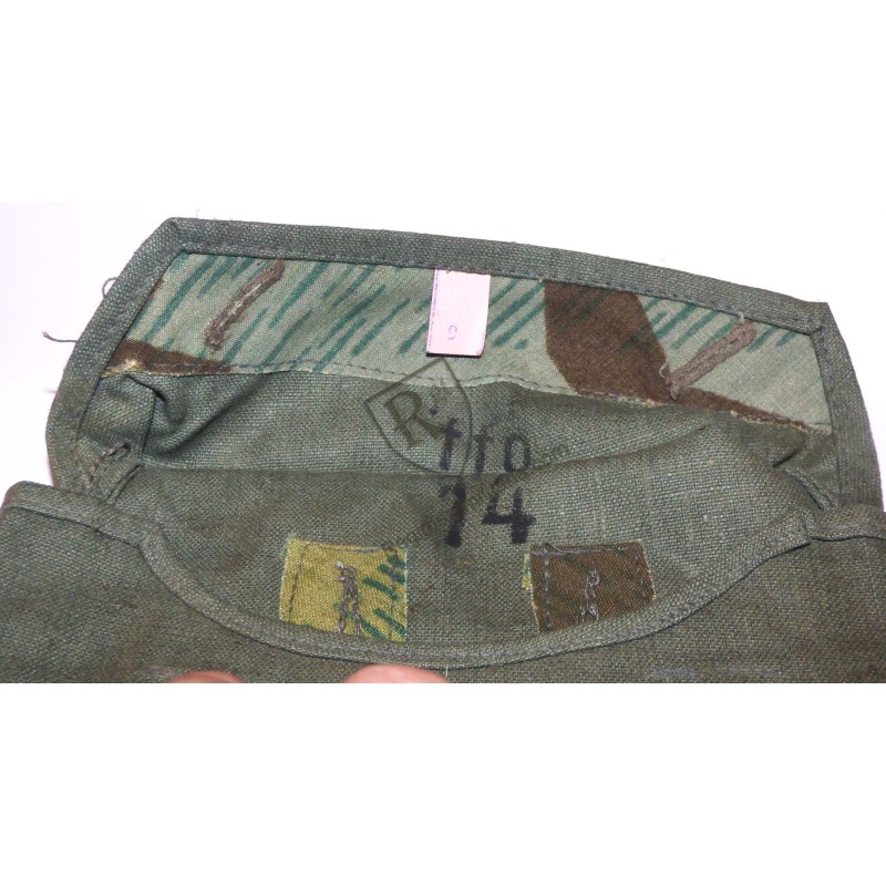 Housse de toile anti ypérite renforts camo Zeltbahn