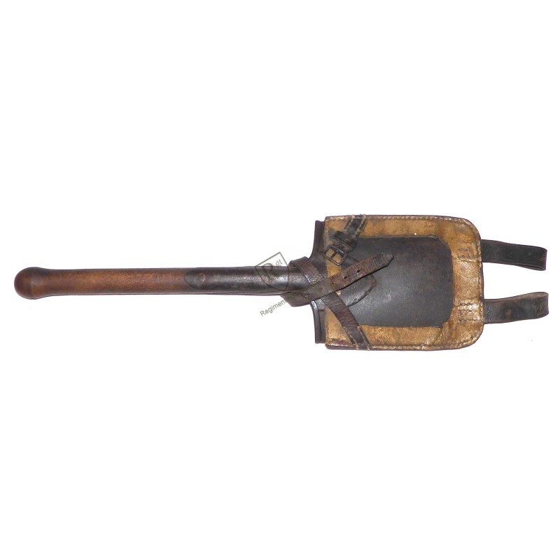 Heer Straight E-tool with tan Presstoff cover