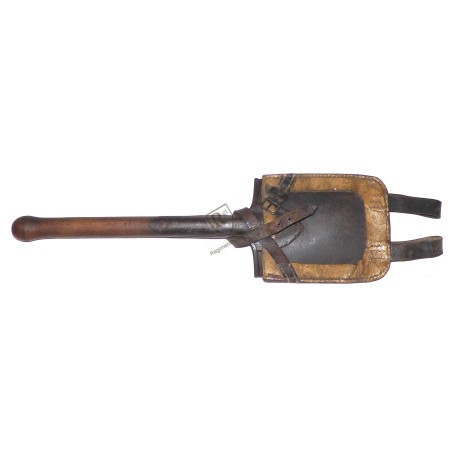 Heer Straight E-tool with tan Presstoff cover