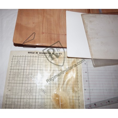 Indochina officer's map board.