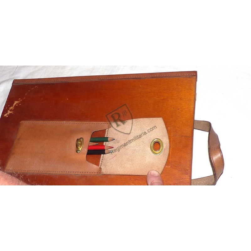 Porte cartes officier Indochine.