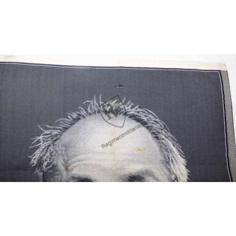 Woven silk portrait of Ho Chi Minh