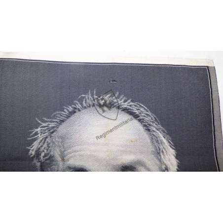 Woven silk portrait of Ho Chi Minh