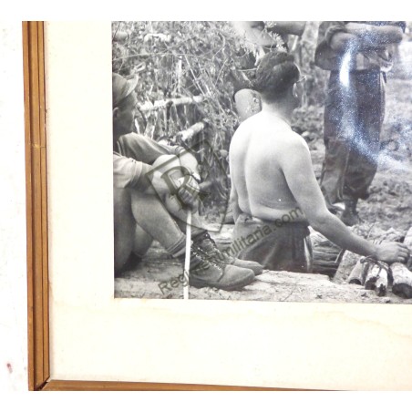 Large size photos paratrooper in Indochina