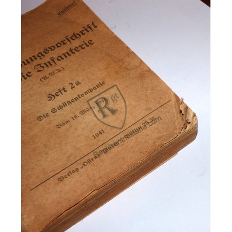 Manuel d'instruction Infanterie Heer 1941