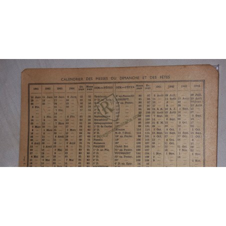 Prisonnier de guerre - Livre prières 1941 Stalag IB