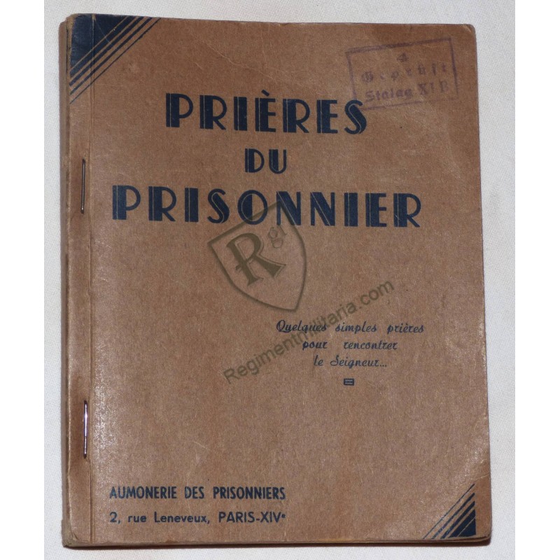 POW - Prayer book 1943 Stalag XI B