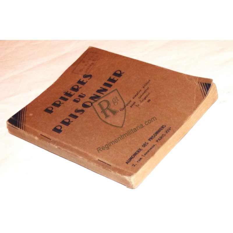 POW - Prayer book 1943 Stalag XI B
