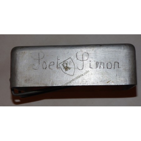 POW - Dunkirk June 4, 1940 - Engraved Mess Kit