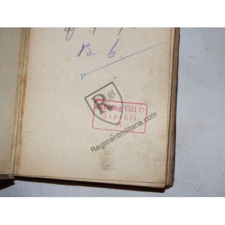 POW - German language course book Stalag VIII C