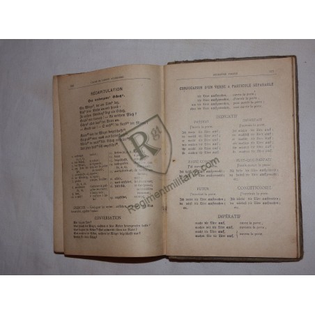 POW - German language course book Stalag VIII C