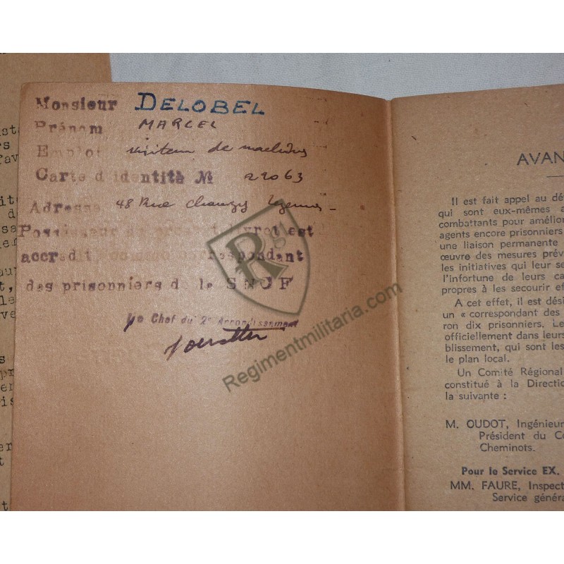 North French Railways  POW 1943