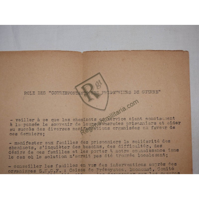 North French Railways  POW 1943