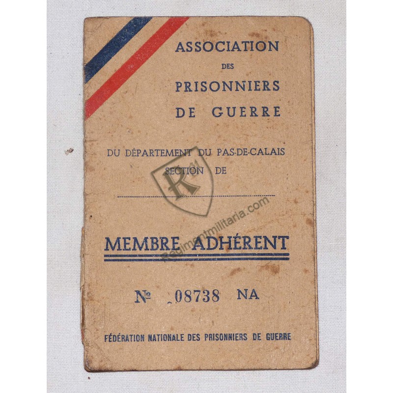 POW - Membership card 1945 STALAG IV C