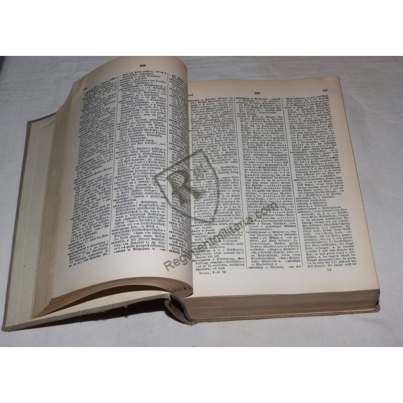 POW - French/German Dictionary OFLAG XXI B