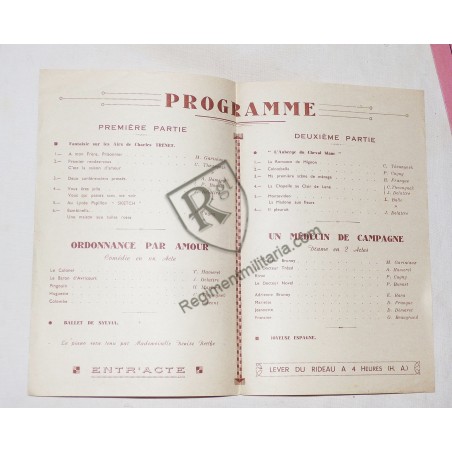 POW - Two programs of support celebrations 1942 and 1943