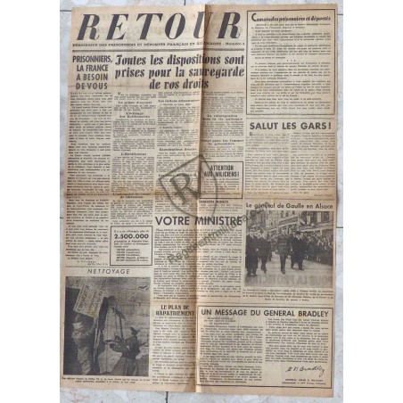 POW - Issue 1 of the newspaper RETOUR