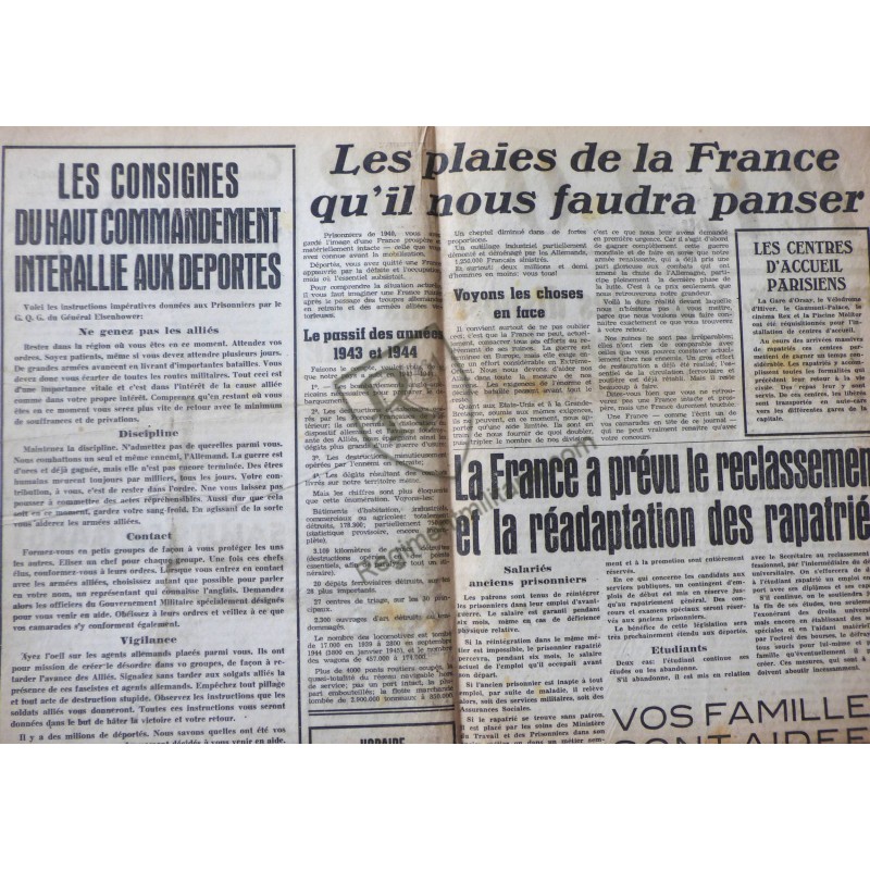 POW - Issue 1 of the newspaper RETOUR