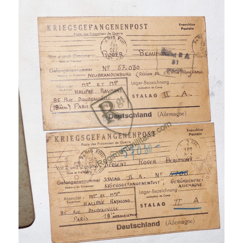 Prisonnier de guerre - Ensemble Stalag IIA