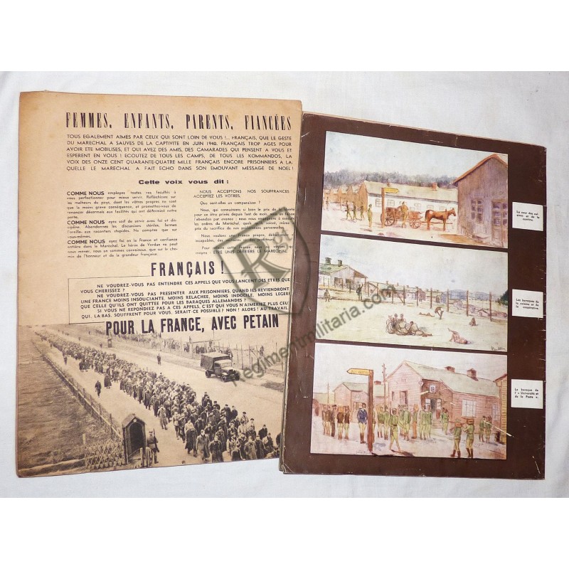 Prisonniers de guerre - journal L'espoir Français 1942