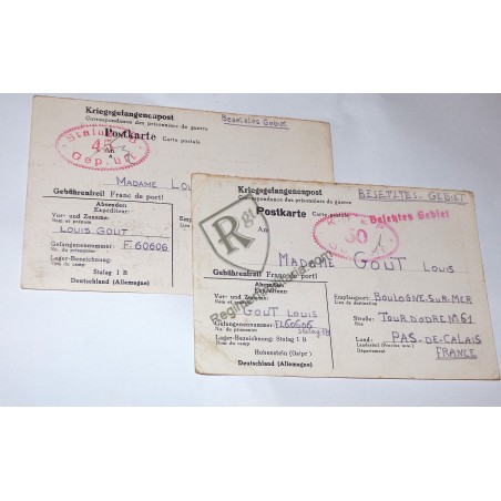 Prisonnier de guerre - Correspondance Stalag 1B