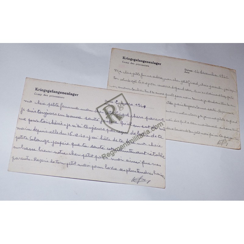 Prisonnier de guerre - Correspondance Stalag 1B