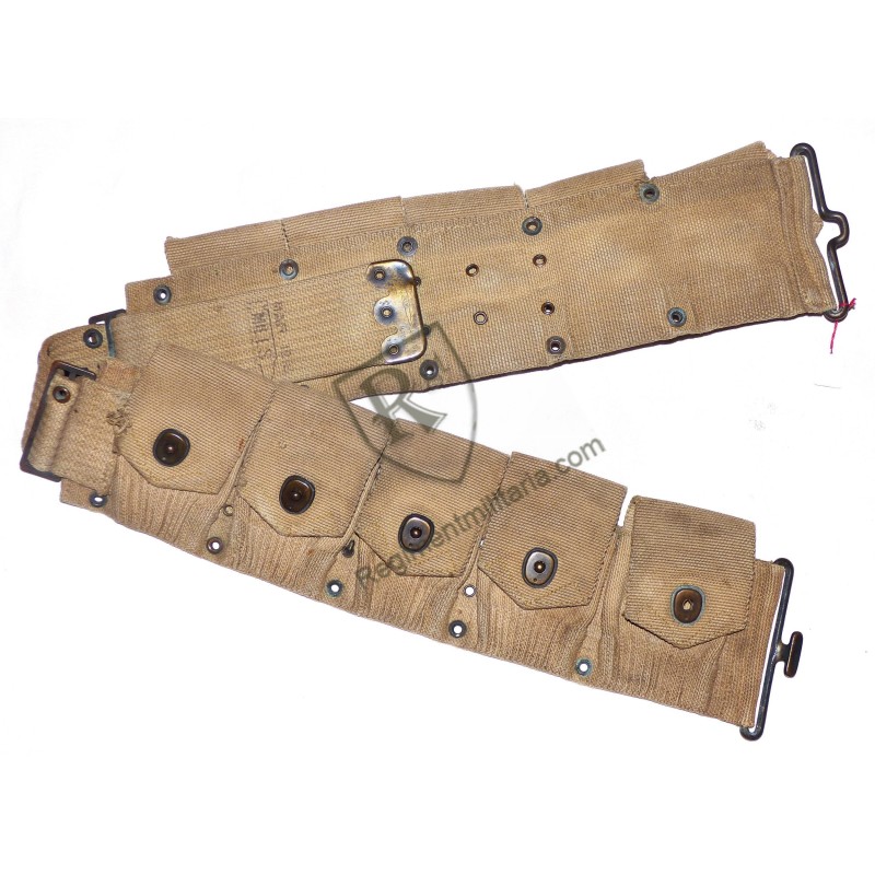 US pattern 1910 ammo belt. US pattern 1910 ammo belt.