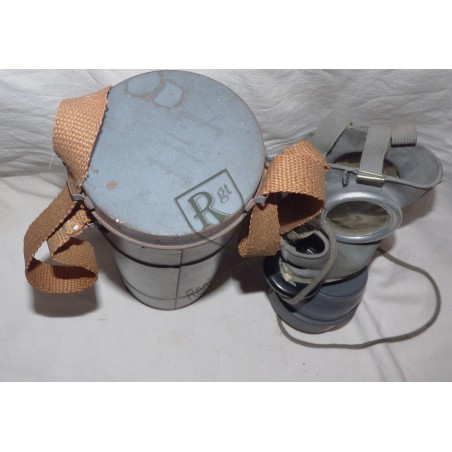 French Civil Defense gas mask