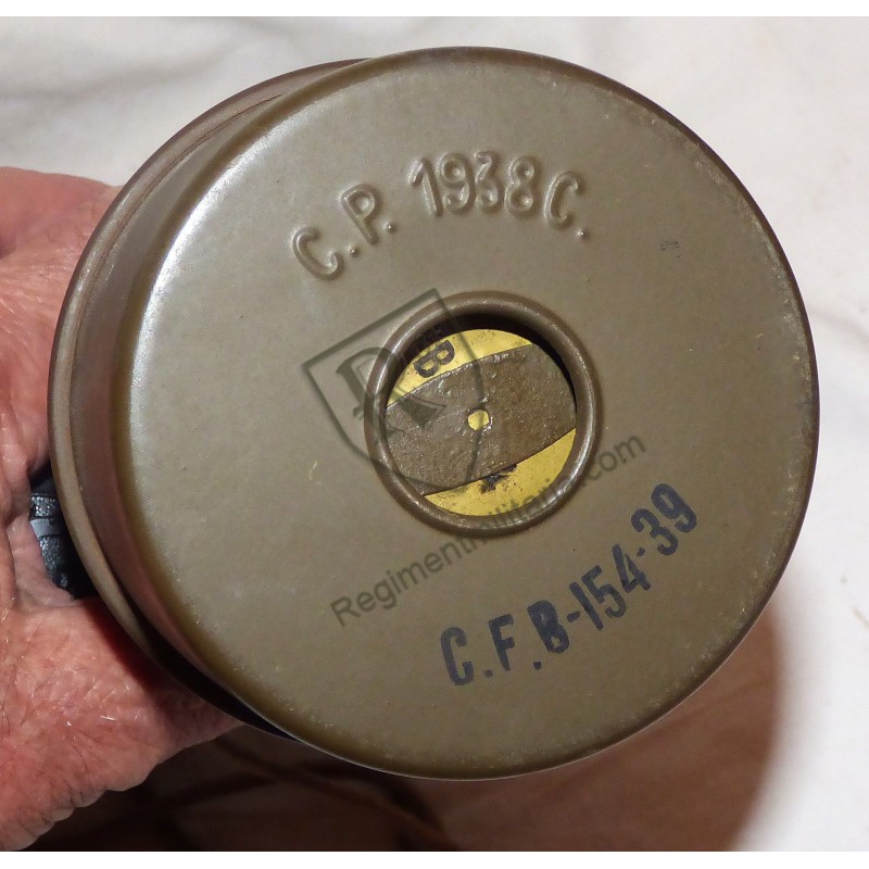 French Civil Defense gas mask