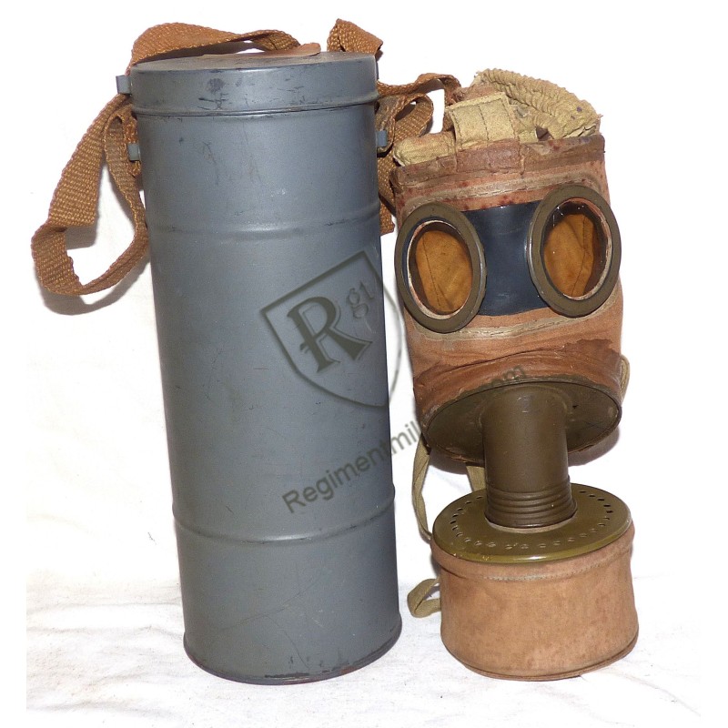 Défense Passive - Masque à Gaz avec rare cartouche