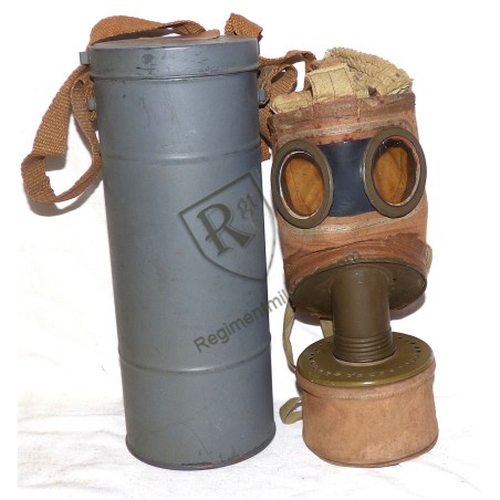 Défense Passive - Masque à Gaz avec rare cartouche