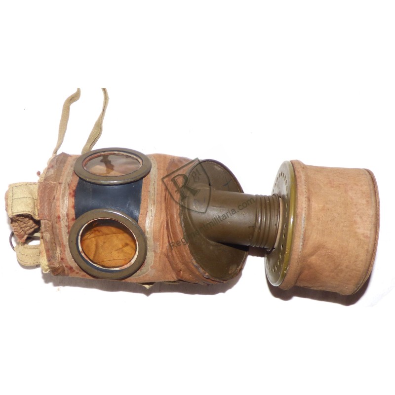 French Civil Defense gas mask