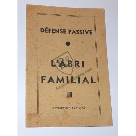 Civil Defense - FAMILY SHELTER Brochure