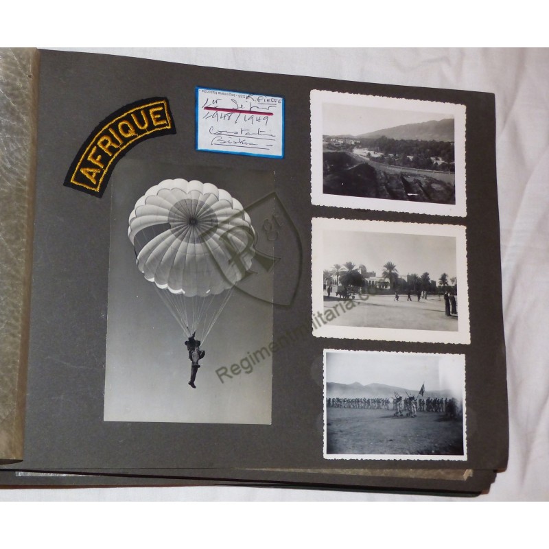Algérie - Albums photos parachutiste