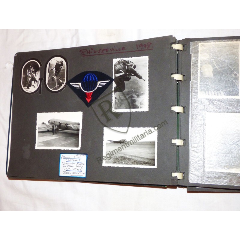 Algerian war  - Paratrooper Photo Albums