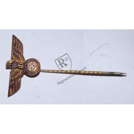 Heer golden badge stick pin