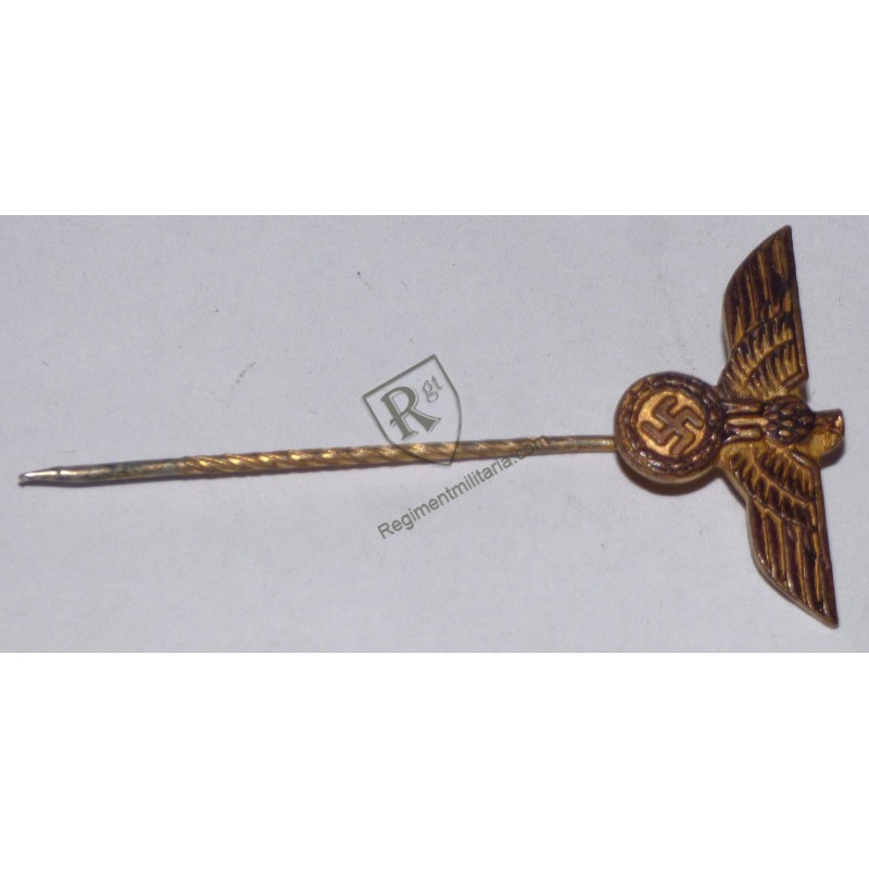Heer golden badge stick pin