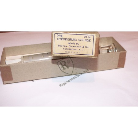 10cc syringe Medical Dept US ARMY WW2