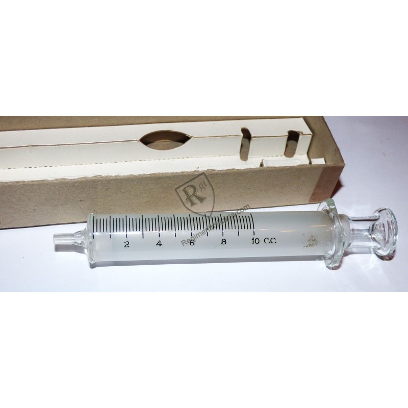 10cc syringe Medical Dept US ARMY WW2