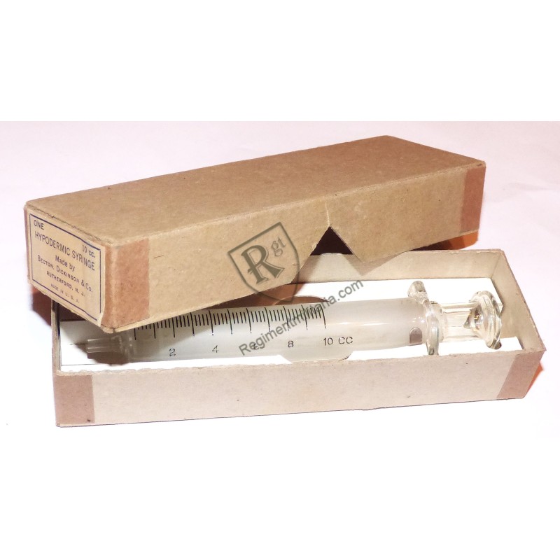 10cc syringe Medical Dept US ARMY WW2 10cc syringe Medical Dept US ARMY WW2