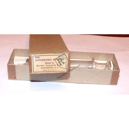 10cc syringe Medical Dept US ARMY WW2