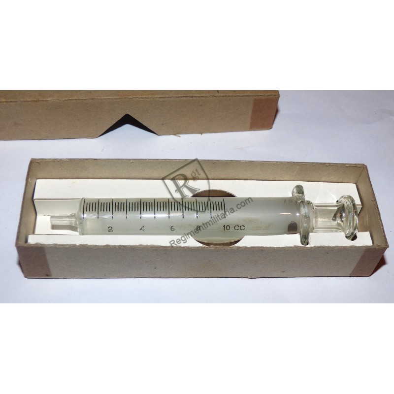 10cc syringe Medical Dept US ARMY WW2