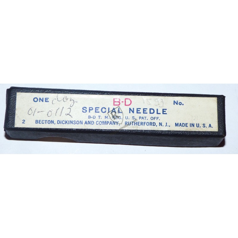 Aiguilles spéciales Medical Dept - US ARMY WW2