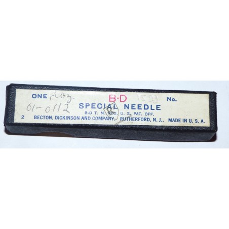 Aiguilles spéciales Medical Dept - US ARMY WW2